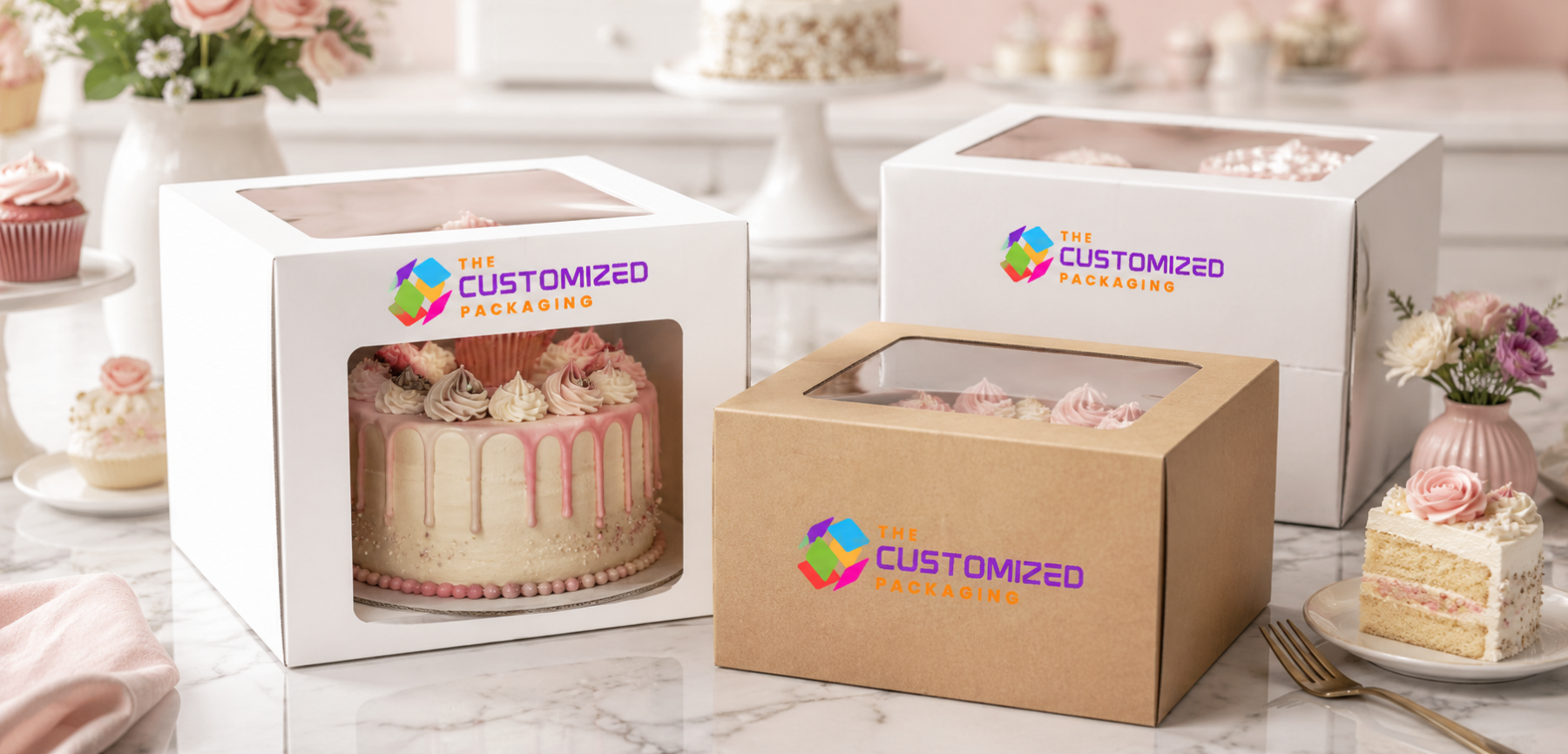 How Four-Corner Construction Supports Cake Packaging